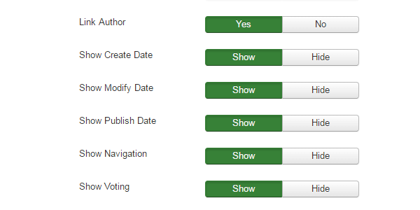 Microdata settings